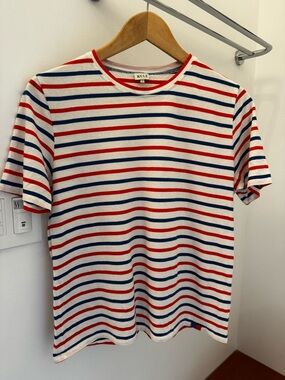 Kule the Modern Tshirt (red and blue stripe)